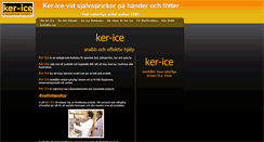Desktop Screenshot of ker-ice.se