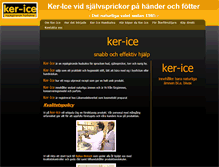 Tablet Screenshot of ker-ice.se